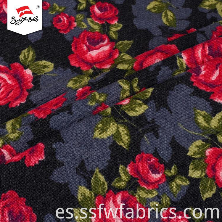 Fashion Flower Print Fabric
